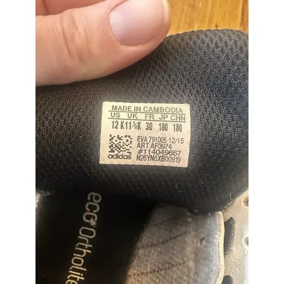 Boys Shoes Size 12 Kids Lot Of 3 Adidas Gap Star Wars Yoda Rainbow Sandals - Picture 9 of 15